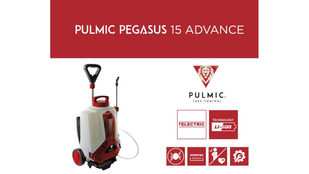 Pulverizador eléctrico Pulmic Pegasus 15 Advance