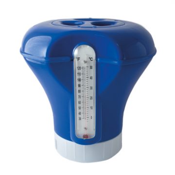 Medium floating dispenser with termometre